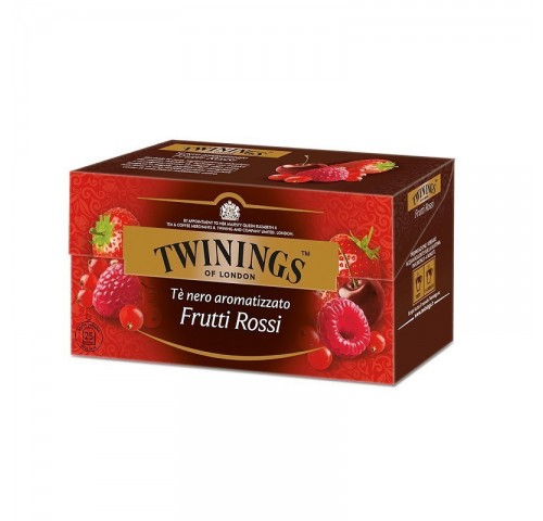 THE NERO TWININGS 4 FRUTTI ROSSI F.25X12