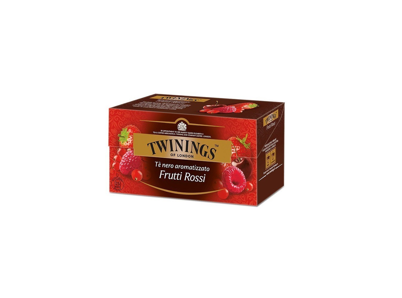 THE NERO TWININGS 4 FRUTTI ROSSI F.25X12