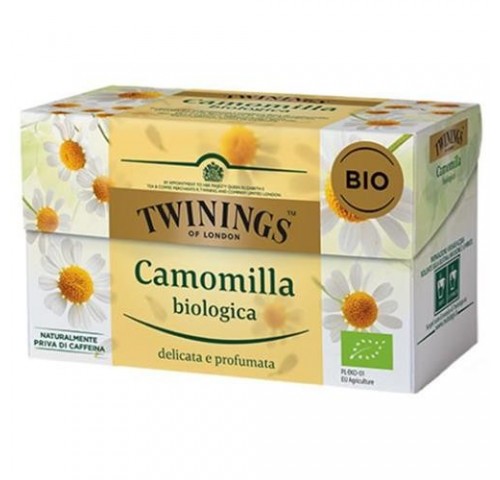 CAMOMILLA FILTRO TWININGS BIO     F.20X6