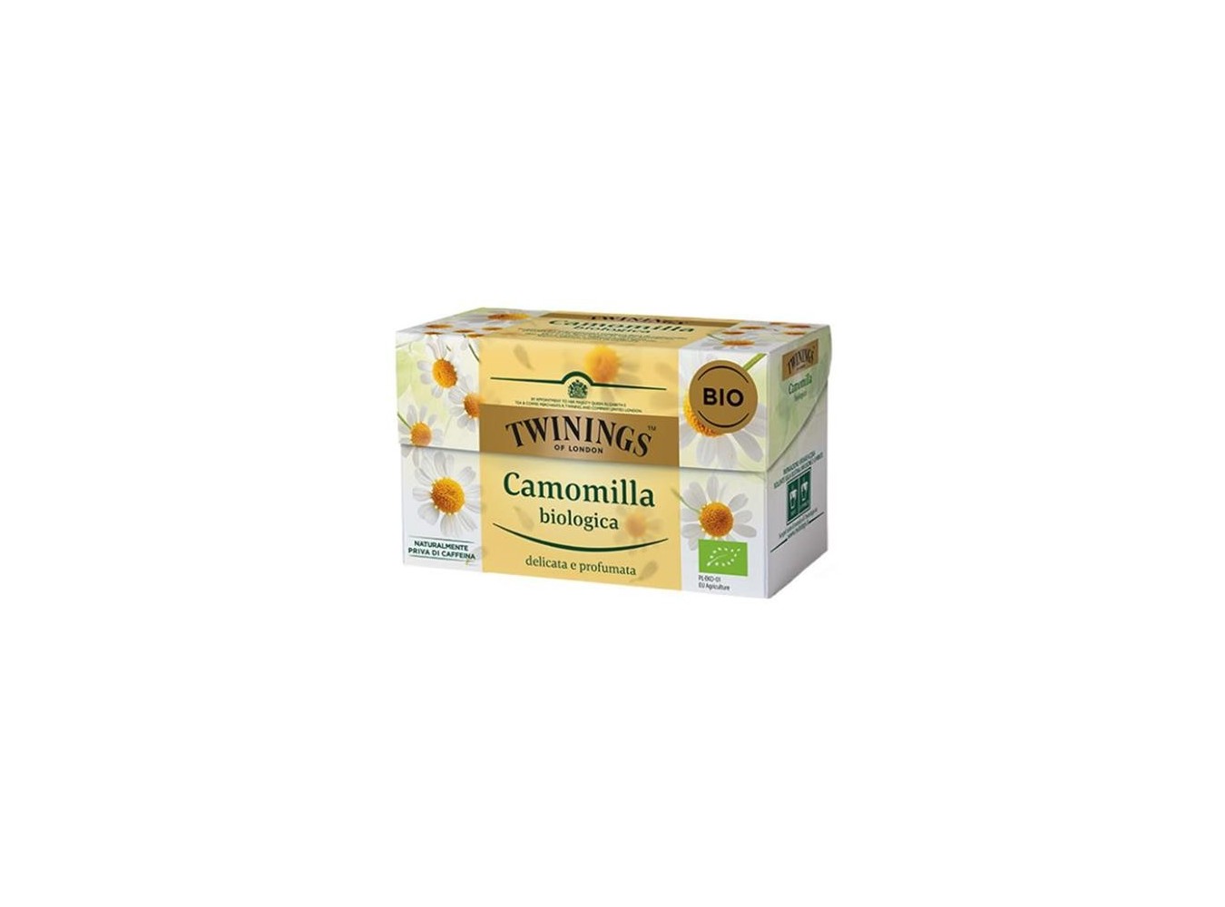CAMOMILLA FILTRO TWININGS BIO     F.20X6