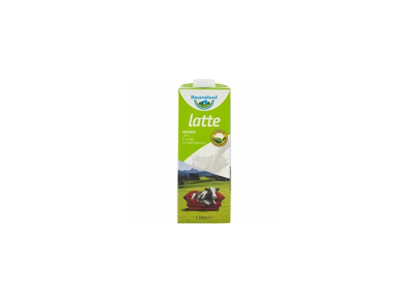 LATTE INTERO UHT BAYERNLAD C/TAP LT.1X12