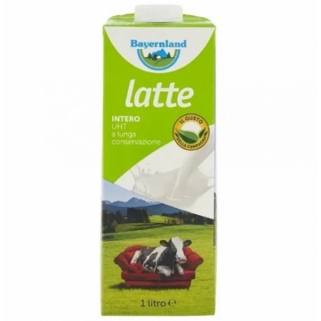 LATTE INTERO UHT BAYERNLAD C/TAP LT.1X12