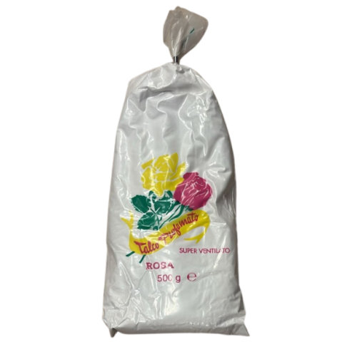 TALCO PROFUMATO BUSTA          GR.500X36