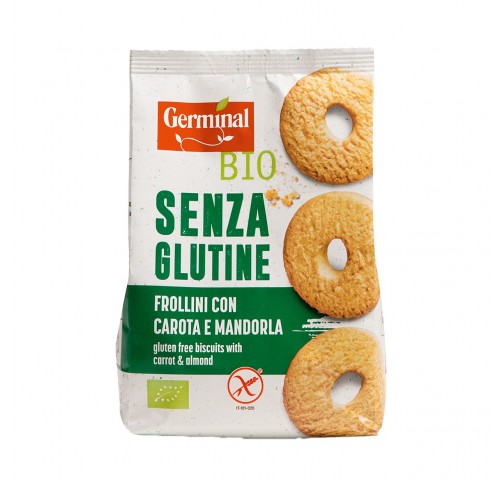 BISC. S/GLU.BIO CAROTA MANDORLA G.250X10