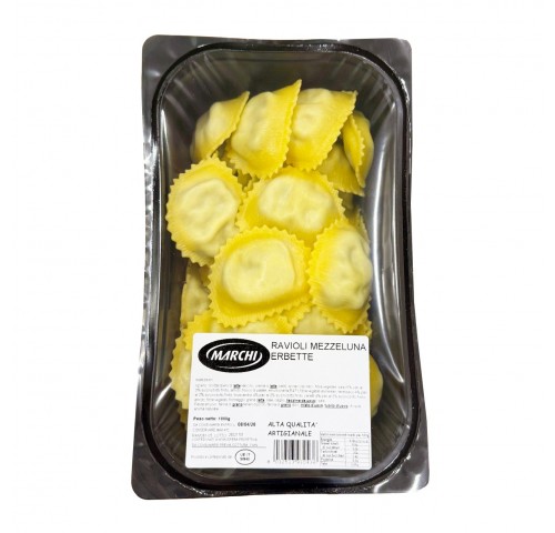 RAVIOLI CON ERBETTE MARCHI        KG.1X8