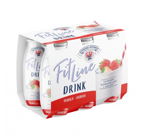 YOGURT FITLINE FRAGOLA VIPITENO ML100X24
