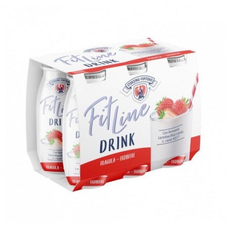 YOGURT FITLINE FRAGOLA VIPITENO ML100X24