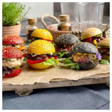 PANE BURGER PARTY COLORATO     GR.30X100