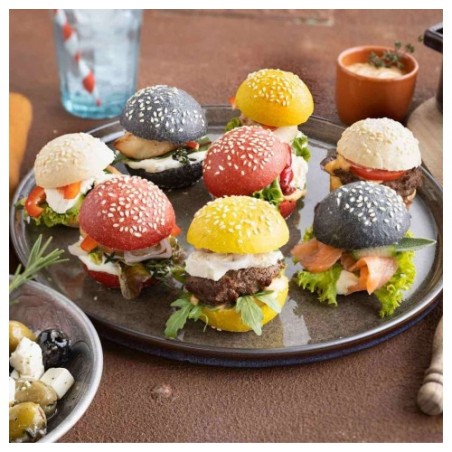 PANE BURGER PARTY COLORATO GR.18X160