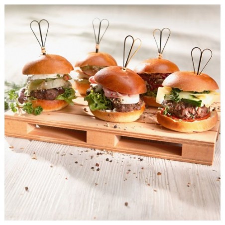 PANE MINI BURGER BRIOCHE GELO GR.30X70