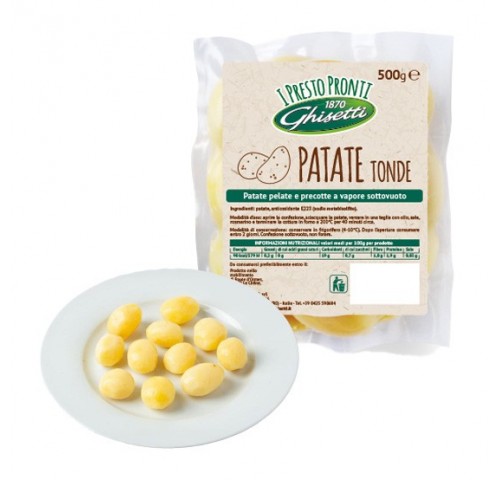 PATATE TONDE PRECOTTE S.V. GR.500X12