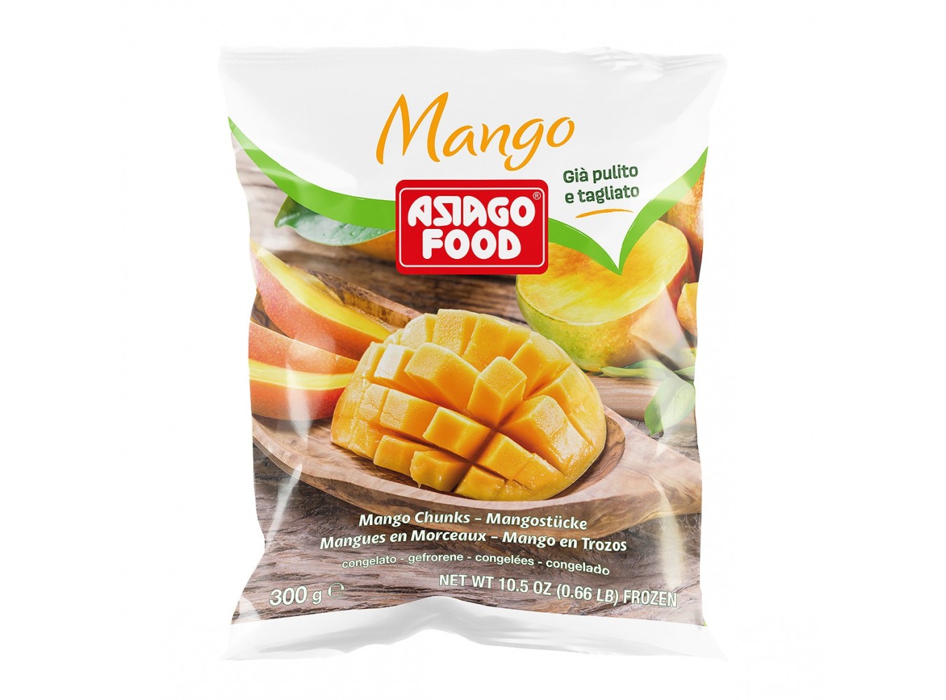 MANGO A CUBETTI ASIAGO FOOD       KG.1X6
