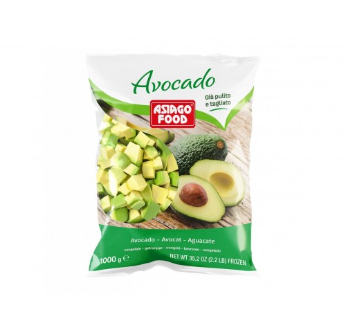 AVOCADO A CUBETTI ASIAGO FOOD    KG.1X6