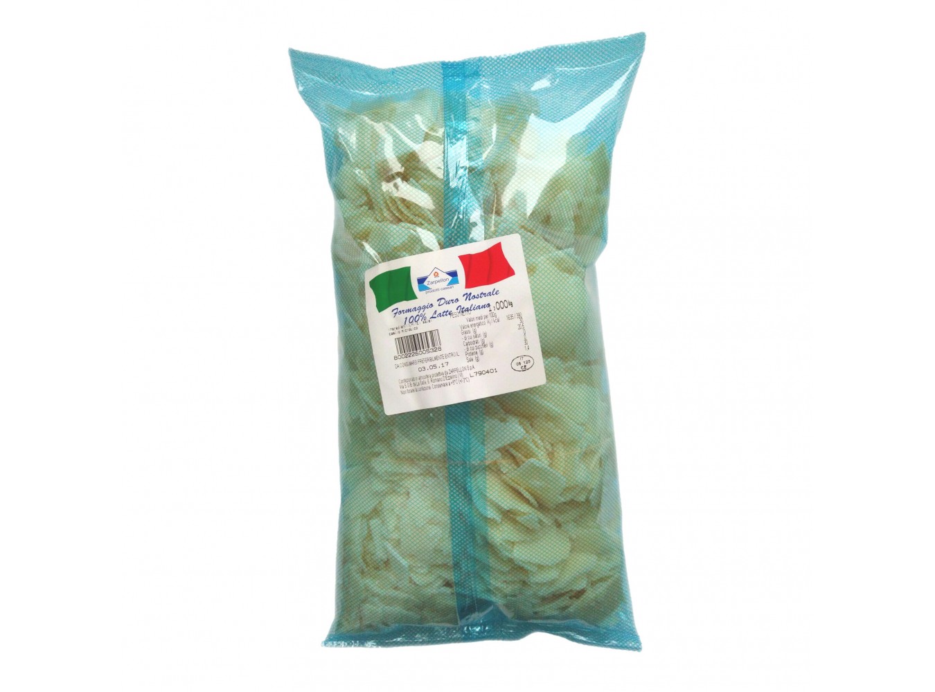 FORMAGGIO DURO ITALIA A SCAGLIE  KG.1X10