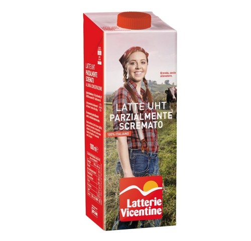 LATTE P.S. UHT LATTERIE VICENTINE LT.1X6