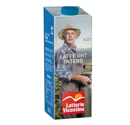 LATTE INTERO UHT LATT. VICENTINE  LT.1X6