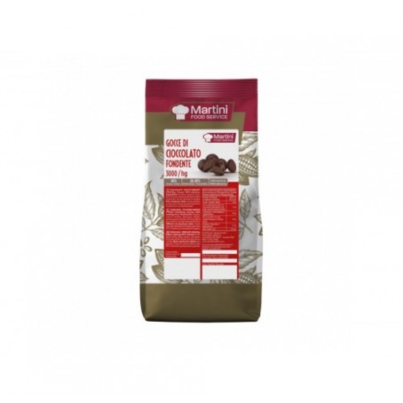 CIOCCOLATO FONDENTE GOCCE MARTINI KG1X10