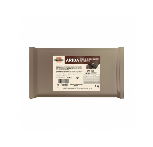 CIOCCOLATO FONDENTE 57% ARIBA    KG.1X10