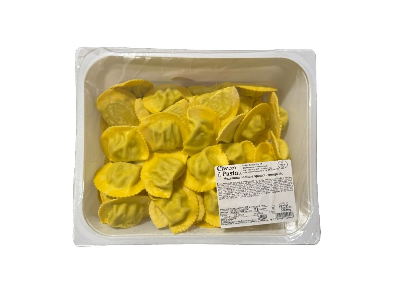 MEZZALUNA RICOTTA E SPINACI         KG.3