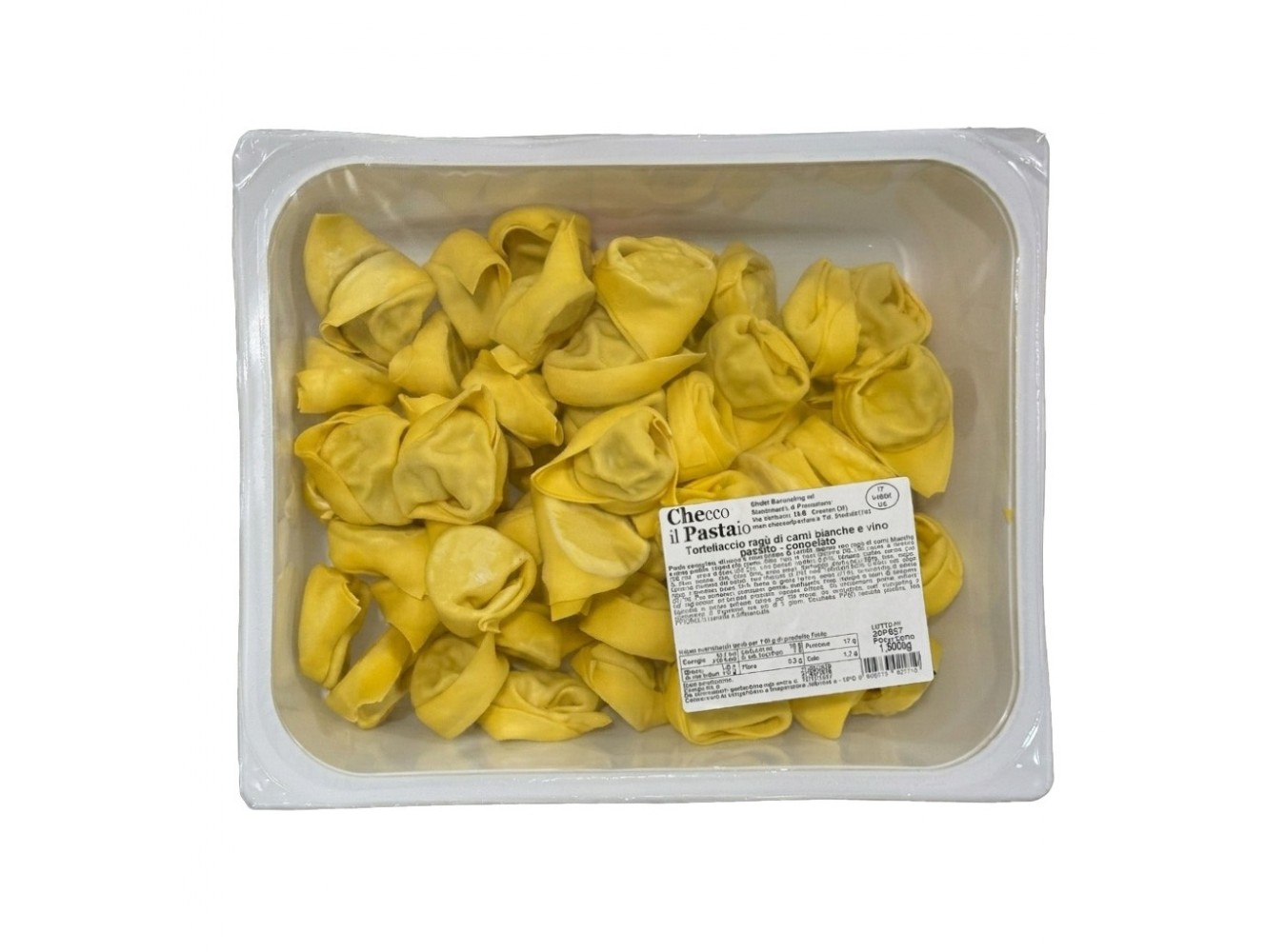 TORTELLACCIO RAGU BIANCO            KG.3