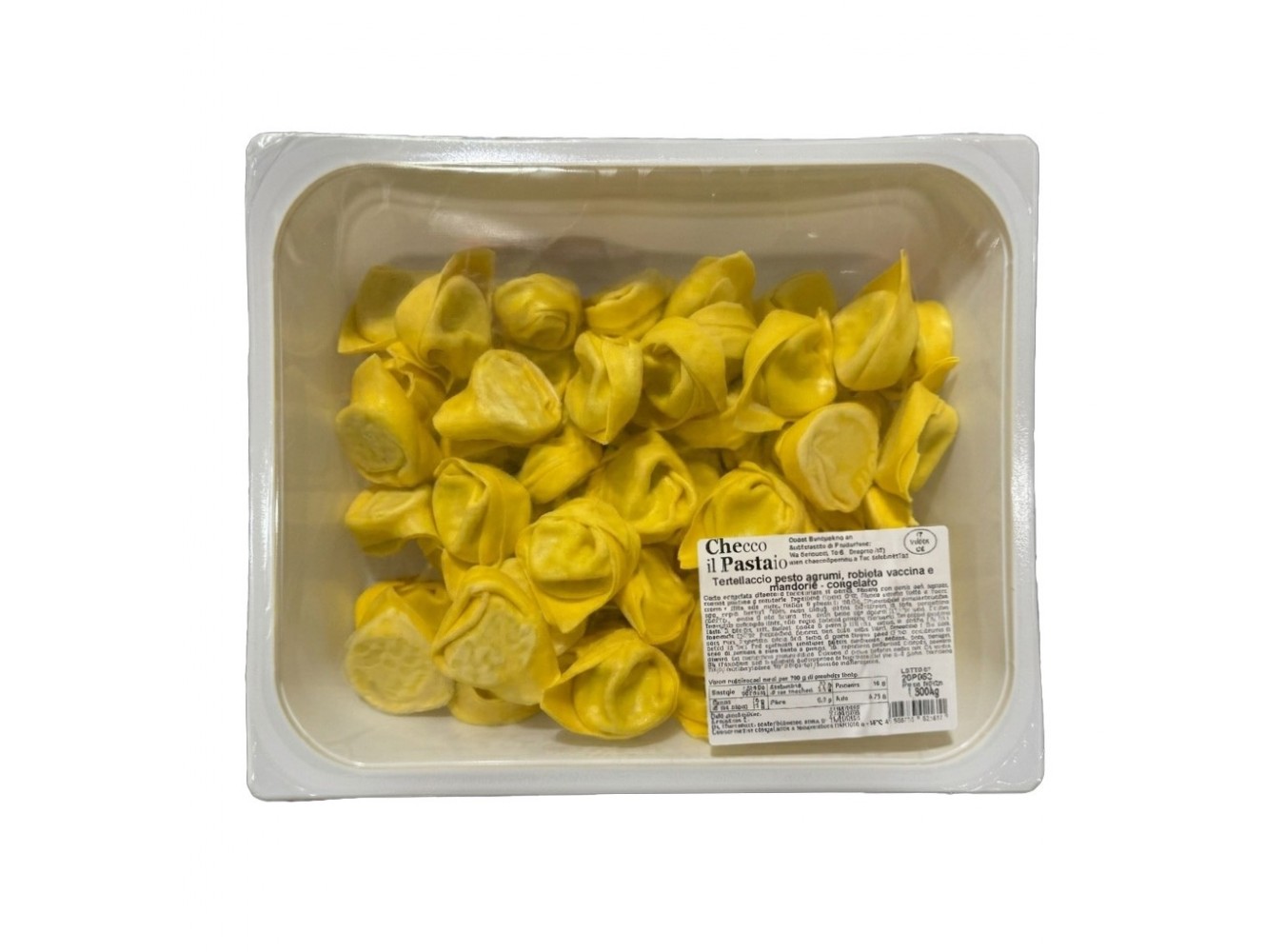 TORTELLACCIO AGLI AGRUMI E ROBIOLA  KG.3