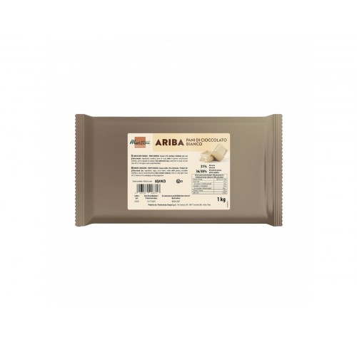 CIOCCOLATO BIANCO ARIBA          KG.1X10