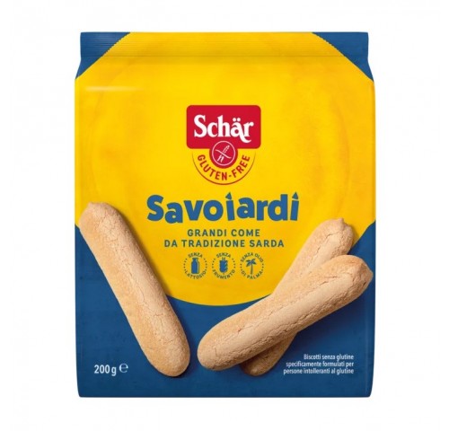 BISC. SAVOIARDI S/GLUTINE SCHAR G.200X10