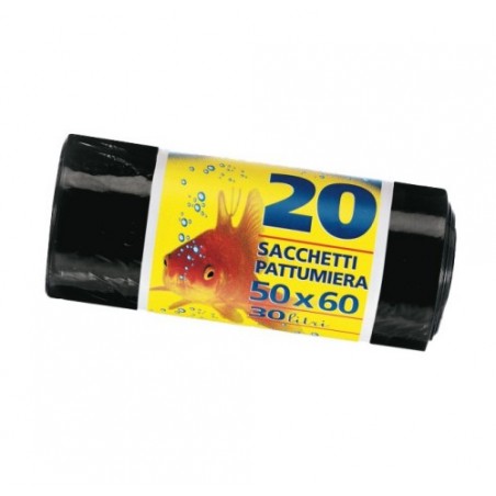 SACCHI IMM.NERO 50X60           PZ.20X50