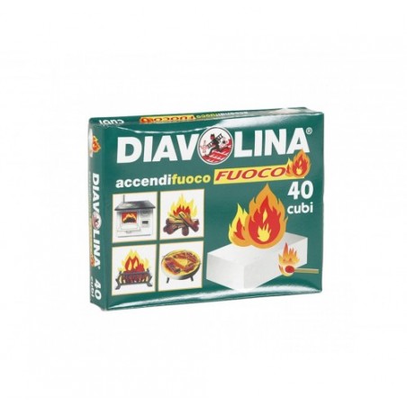 DIAVOLINA ACCENDIFUOCO 40 CUBI      N.24