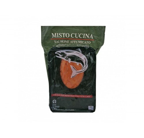 SALMONE AFFUMICATO RITAGLI     GR.500X10