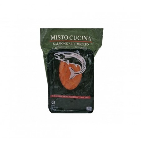 SALMONE AFFUMICATO RITAGLI     GR.500X10