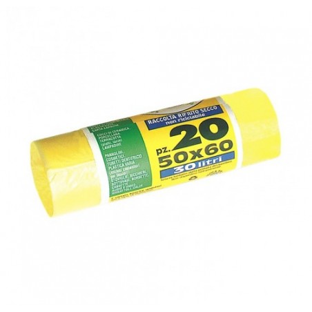 SACCHI IMM.GIALLO 50X60         PZ.20X50