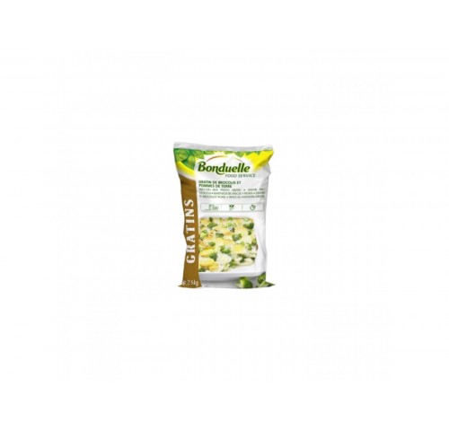 GRATIN BROCCOLI/PATATE          KG.2,5X4