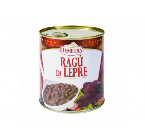 RAGU DI LEPRE DEMETRA           GR.820X6