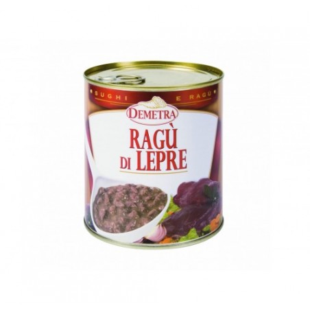 RAGU DI LEPRE DEMETRA           GR.820X6