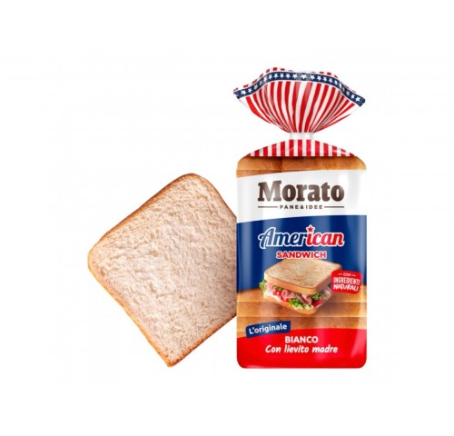 PANE MORATO AMERICAN SANDWICH   GR.550X9