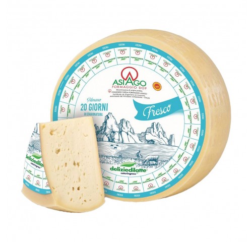 ASIAGO DOP DELIZIE DI LATTE     KG.1,6X8