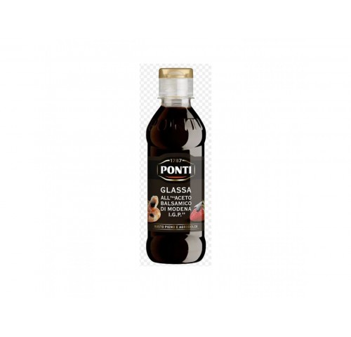 ACETO BALSAMICO GLASSA PONTI    GR.250X6