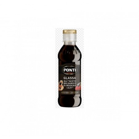 ACETO BALSAMICO GLASSA PONTI    GR.250X6