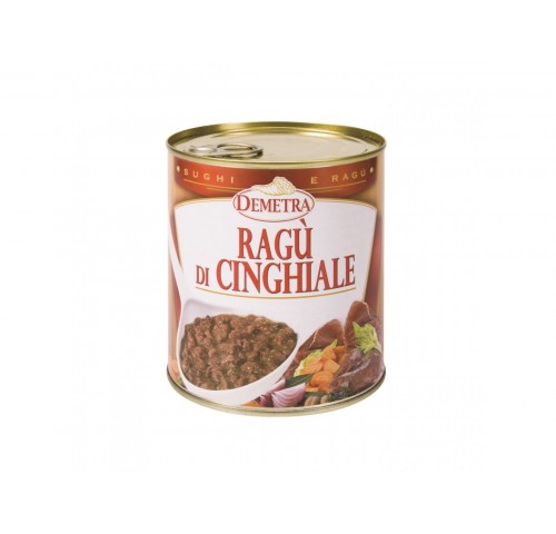 RAGU DI CINGHIALE DEMETRA       GR.800X6
