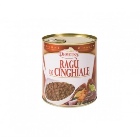 RAGU DI CINGHIALE DEMETRA       GR.800X6