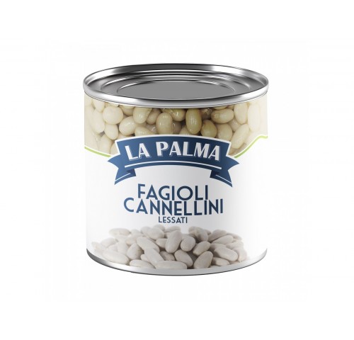 FAGIOLI CANNELLINI LA PALMA    KG.2,55X6