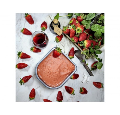 SORBETTO FRAGOLA E PORTO          KG.1,6