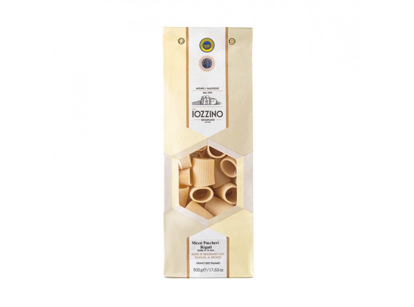 GRAGNANO IGP 1/2 PACCHERI RIG. GR.500X12