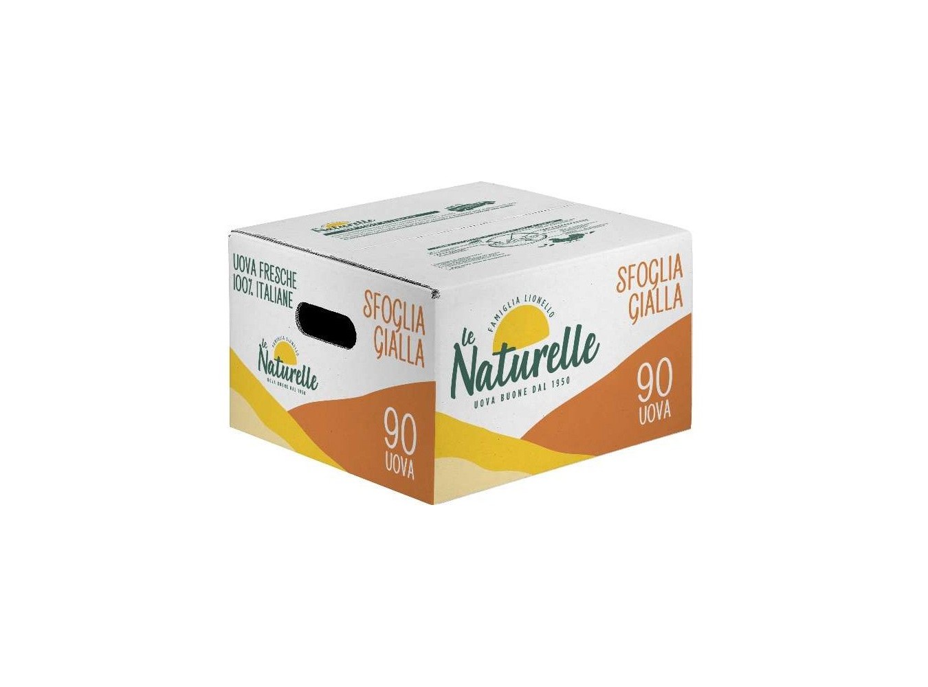 UOVA FRESCHE LARGE PASTA GIALLA     N.90