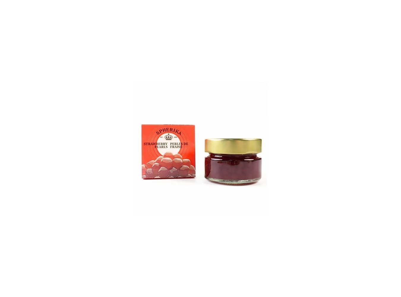 PERLAGE SFERICO FRAGOLA 55GR X4PZ