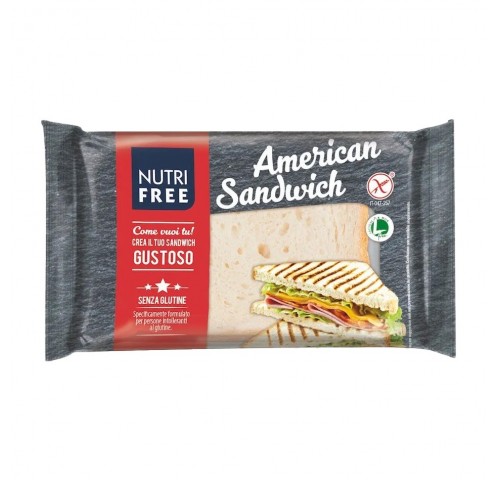 AMERICAN SANDWICH S/G NUTRIFREE GR240X10