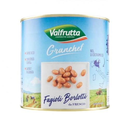 FAGIOLI BORLOTTI GRAN CHEF VF   KG.2,6X3