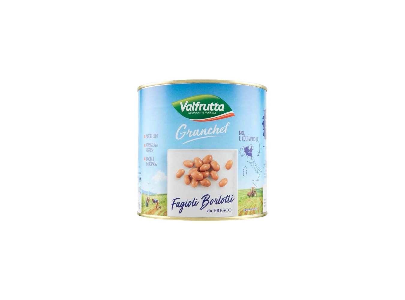 FAGIOLI BORLOTTI GRAN CHEF VF   KG.2,6X3