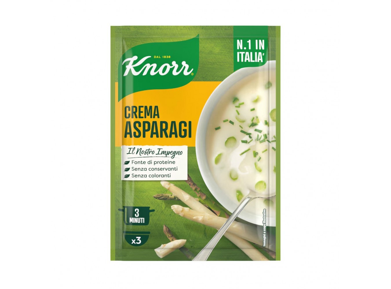 CREMA ASPARAGI KNORR            GR.750X6